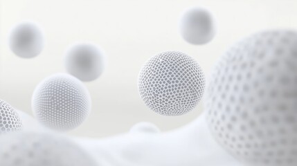 Abstract Render of Spherical Particles