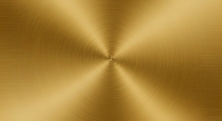 Brushed Gold Metal Texture Background.