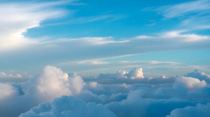 smooth smoke white clouds with background