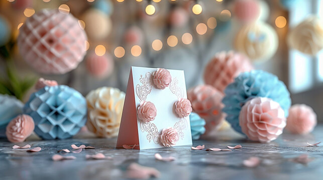 Dreamy Baby Shower Invitation - Powered by Adobe
