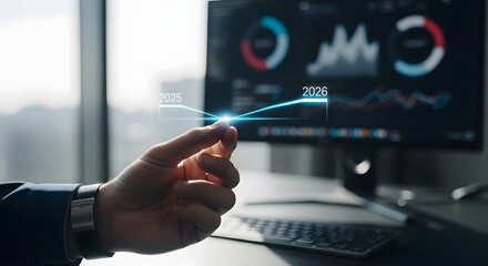 Graph showing growth from 2025 to 2026