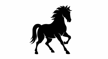 Unleash Savings Power Dynamic Horse Silhouette for Big Sale, Flash Sale, Mega Sale Promotions and Shopping Discounts