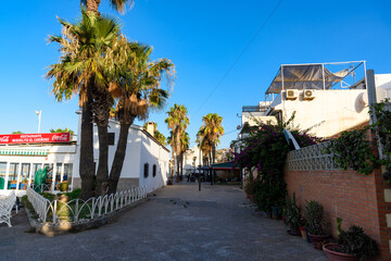 Malaga, Spain - August 06, 2024: Playas de Pedregalejo in Malaga, Spain © nedomacki