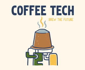 Coffee makes everything better. Coffee club artwork for apparel, sticker, batch, background, poster and others. Espresso club t shirt artwork. Sunday coffee time vector design.  Fresh start your day.