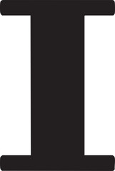 I-Beam Section Silhouettes Vector Structural Steel Shape