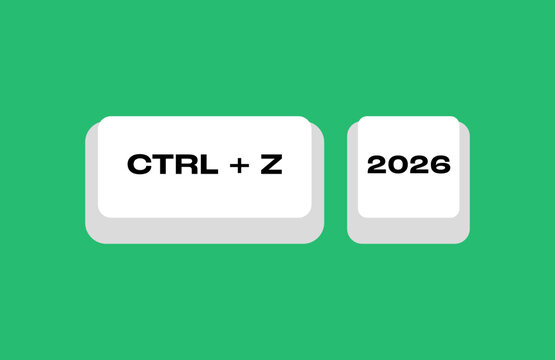 ctrl z  undo 2026 keyboard key click flat vector