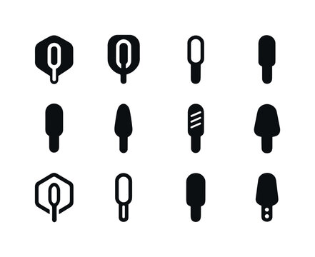 Shoe Lace Logos. shoe lace. Icon set. Set Logo of shoe lace: agl