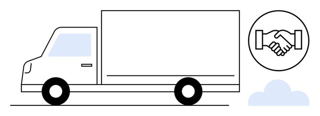 Logistic delivery concept. Logistic operations rely on efficient transport solutions. Logistic partnerships help deliver essential goods timely. For supply chain, transportation, networking, team