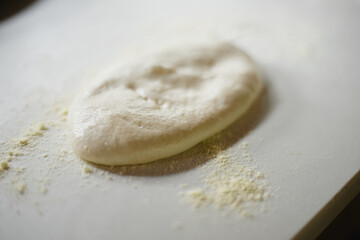 Pizza Dough，Preparation homemade pizza
