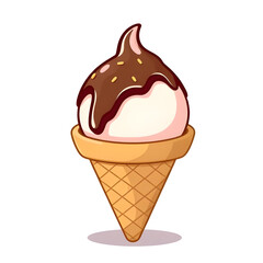 icecream, cartoon, cute, kawaii, dessert, sweet, frozen, treat, snack, food, creamy, cold, summer, fun, playful, colorful, pastel, chocolate, vanilla, strawberry, scoop, swirl, topping, sprinkles, mel