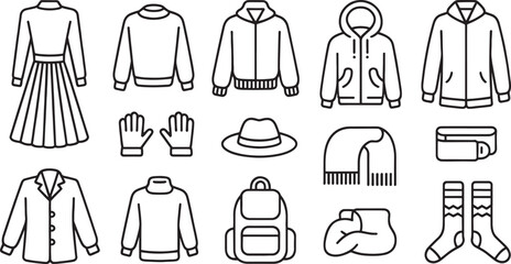 Winter Clothing and Accessories Set