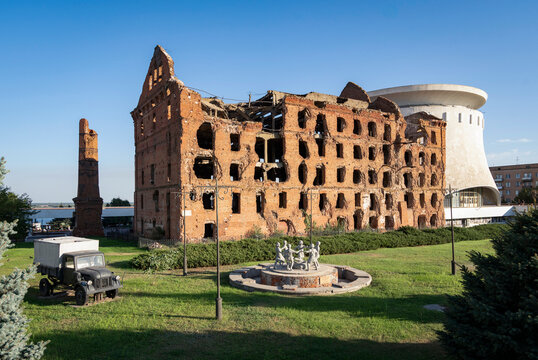 Gerhardt Mill. Volgograd, Russia. Monument to the Second World War 1942-1945 Russia, Volgograd. 07.08.2024