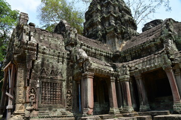 Fototapeta premium カンボジア シェムリアップ遺跡群 タ・プローム 