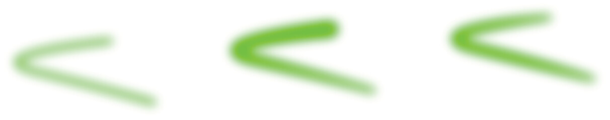 Green arrow symbols on white background