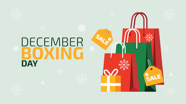 Boxing Day Holiday Celebration and Traditions design templet - Powered by Adobe