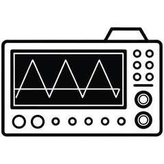 radio icon vector illustration