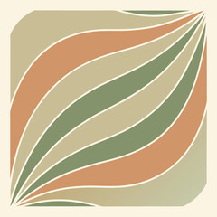 seamless background with leaves