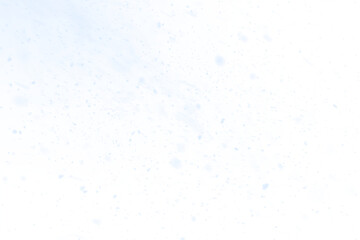 Realistic Snowfall Overlay Texture, Winter Snow Particles, Blizzard and Bokeh Flakes Background. Transparent Effect, Isolated PNG Element