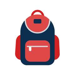 backpack vector clip art for web and graphic design