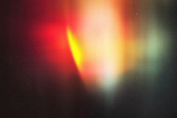 light leaks overlay effect with blurry yellow light leaks,retro film distressed grain noisy texture light leak flare on black background,grunge old film projector lens,abstract colorful background
