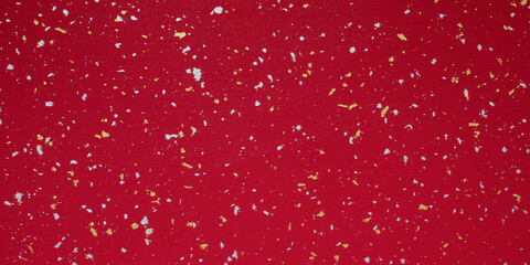 red christmas background with silver and gold foil.burgundy christmas background with snowflakes.Happy New Year background,Christmas wrapping paper, Xmas background with ornaments pattern