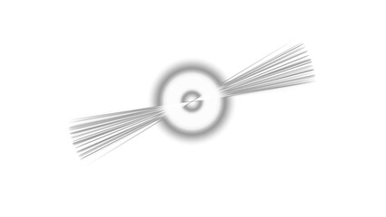 Sunlight bright golden flash of light on transparent background with rays and glare and rainbow