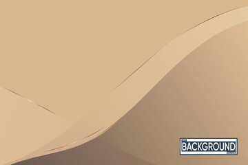 Abstract Brown Gradient Waves Background