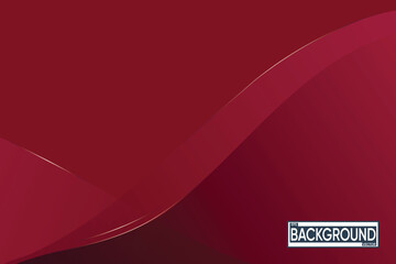 Elegant Crimson Wavy Abstract Background