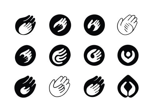 Parental Icon Art. Parents. Icon set. Set Logo of Parents: paren