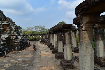 Fototapeta premium カンボジア シェムリアップ遺跡群 パプーオン