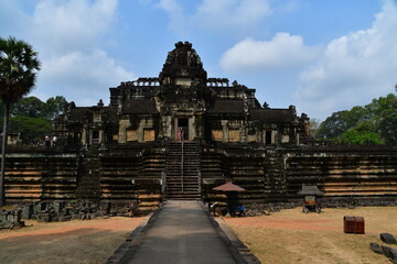 Naklejka premium カンボジア シェムリアップ遺跡群 パプーオン