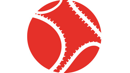 Red Tennis Ball: Capturing the essence of a classic red tennis ball, with meticulous detail of the ball's design, perfect for sports or recreational themes.