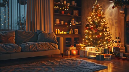 Christmas is festive and joyful, filled with cozy moments and a magical feeling that surrounds twinkling lights and snowy scenes. It is a season of generosity and warmth, bringing nostalgic memories a
