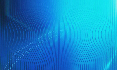 Abstract Cool Blue Radial Wavy Lines Background