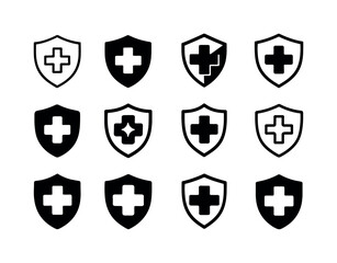 Obraz premium Checkup Icon Variations. The importance of regular checkups. Ico