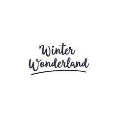 winter wonderland text 