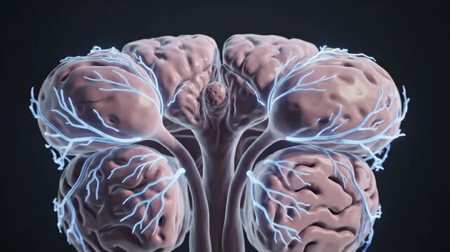 3D Medical Visualization of the Human Flocculonodular Lobe and Cerebellum