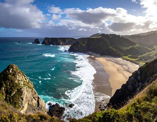Coastal Landscape Panorama (2)