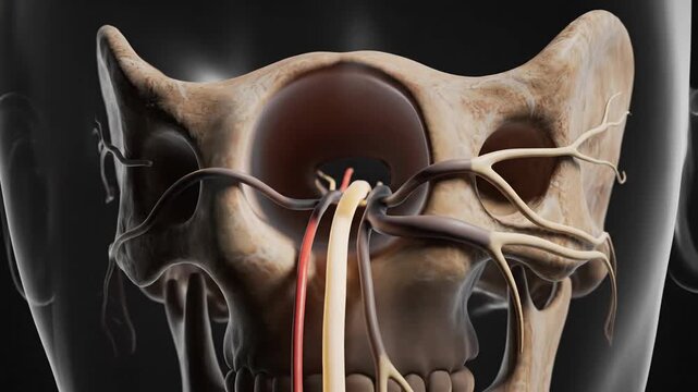 Anatomical Orbit Around Human Foramen Ovale with Nerves and Blood Vessels