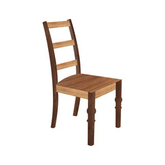 old wooden chair png