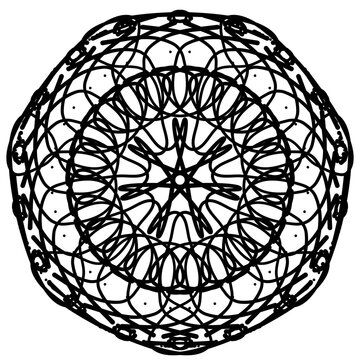 Adult Mandala Colouring Book No.10 .Madala coloring book for adults focused on stress relief and mindful creativeity.