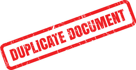 DUPLICATE DOCUMENT