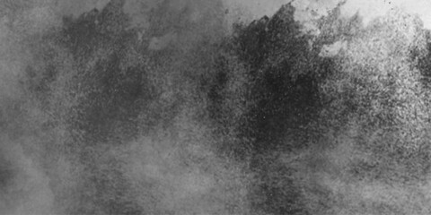 Abstract black smoke steam moves on a white background . The concept of aromatherapy.  Grunge black grey old background in distressed vintage design. white cloud and black sky textured background .