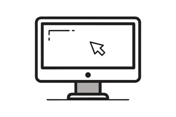 desktop monitor cursor hover icon