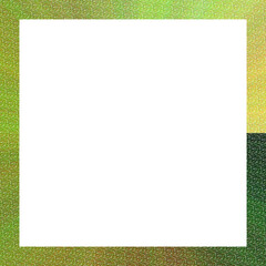 Obraz premium Centered square frame for message layout — clean geometric shape ideal for text compositions and festive designs.