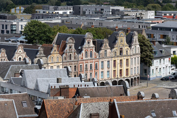 Fa&ccedil;ades baroques &agrave; Arras