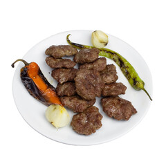 lamb chops with vegetables, ızgara köfte