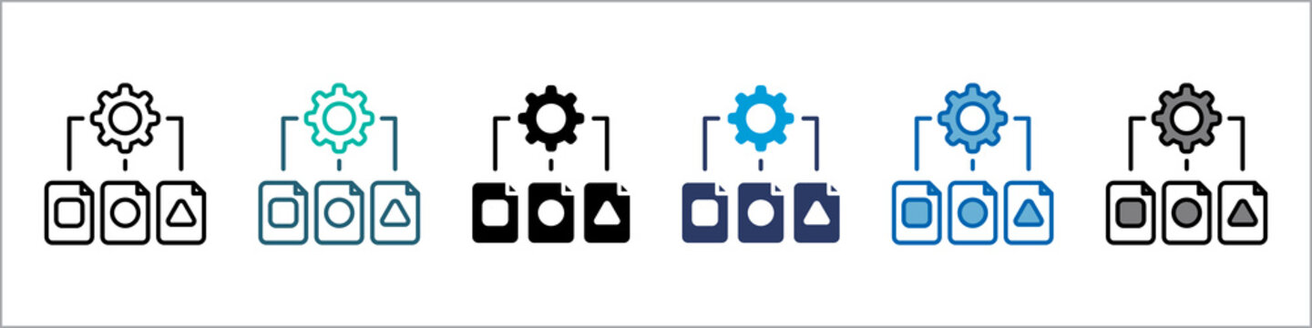 Diversification Single Icon Pack Multistyle