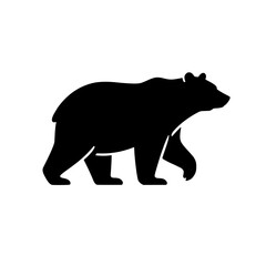bear silhouette vector