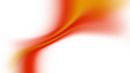 Fiery Red and Orange Abstract Wave Element